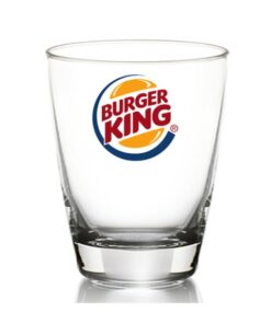 Ly Thủy Tinh In Logo Bầu Lùn Indo 250ml - Burger King h1