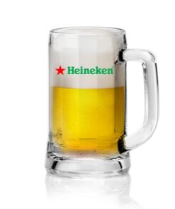 Ly Thủy Tinh In Logo Quai Sọc 355ml - Heineken h1