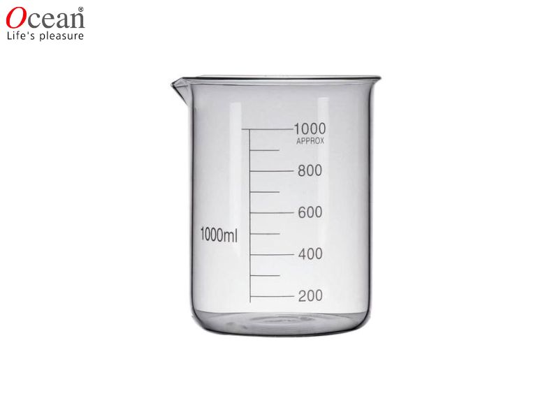 Mẫu cốc thủy tinh chịu nhiệt 1000ml là gì Mẫu cốc thủy tinh chịu nhiệt 1000ml là gì