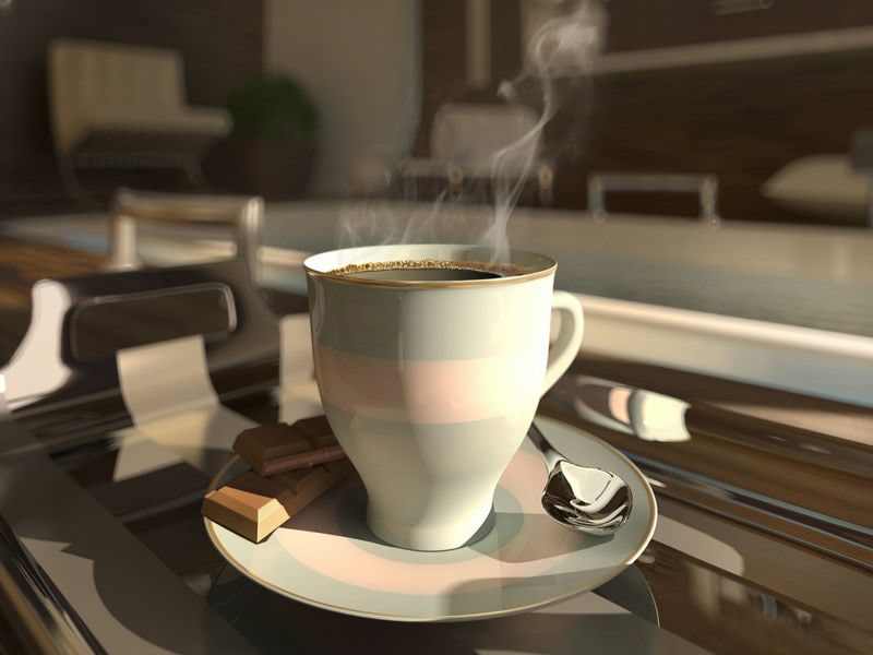 hình ảnh cafe 1 mình 1