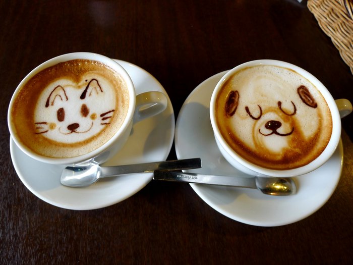 hình ảnh ly cafe capuchino 12