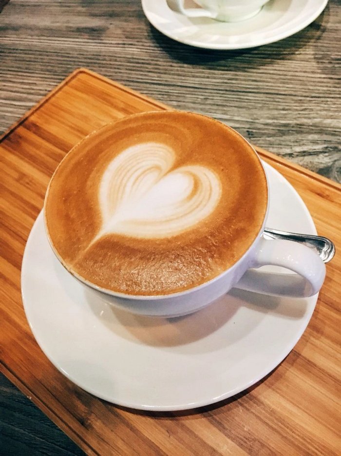 hình ảnh ly cafe capuchino 2