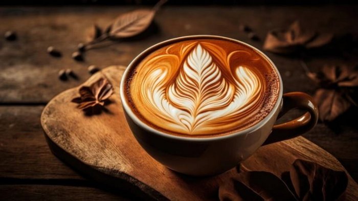 hình ảnh ly cafe capuchino 3