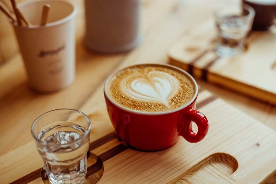 hình ảnh ly cafe capuchino 4