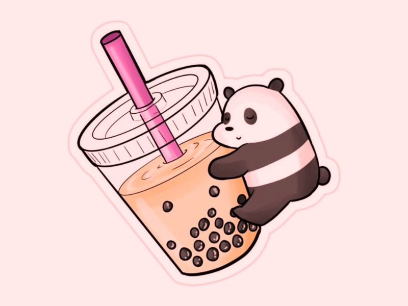Tổng hợp hình ly trà sữa cute dễ thương cực đẹp 14 hình ly trà sữa cute đơn giản 14