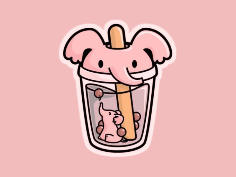 Tổng hợp hình ly trà sữa cute dễ thương cực đẹp 18 hình ly trà sữa cute đơn giản 18