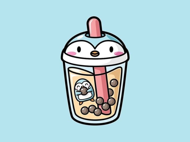 Tổng hợp hình ly trà sữa cute dễ thương cực đẹp 25 hình ly trà sữa cute đơn giản 25