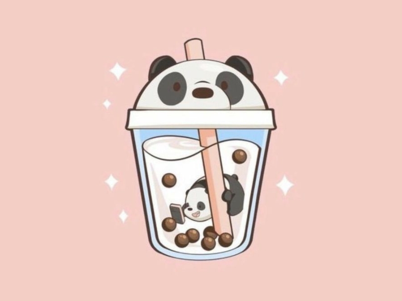 Tổng hợp hình ly trà sữa cute dễ thương cực đẹp 5 hình ly trà sữa cute đơn giản 5