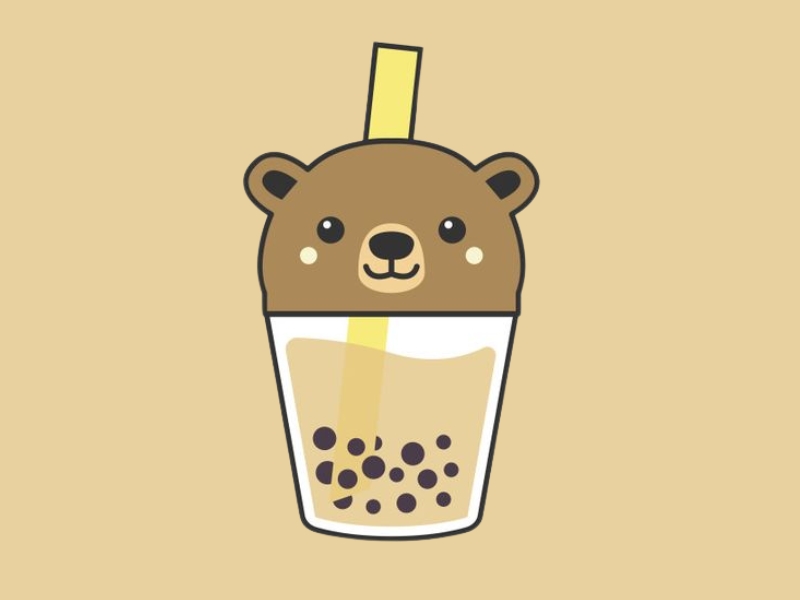 Tổng hợp hình ly trà sữa cute dễ thương cực đẹp 6 hình ly trà sữa cute đơn giản 6
