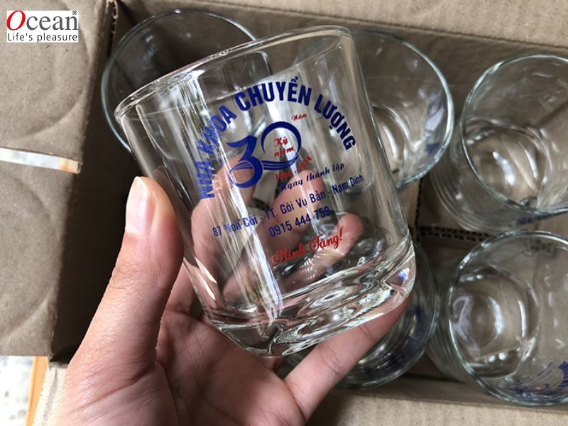 Giới thiệu 3 Cốc thủy tinh in hình ảnh đẹp tại Hà Nội