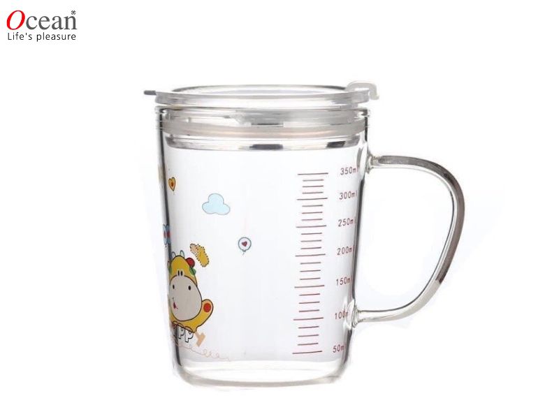 Kích thước và dung tích của mẫu cốc thủy tinh có vạch chia ml