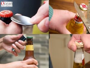 Loại chai thủy tinh và cách mở tương ứng