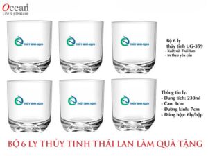 Tại sao nên chọn bộ ly thủy tinh quà tặng