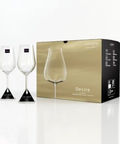 Bộ 6 Ly Pha Lê Desire Crisp White 365ml