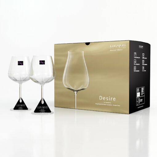 Bộ 6 Ly Pha Lê Desire Rich White 485ml