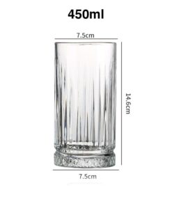 Ly cafe thủy tinh HONGLI 250ml - 450ml chính hãng giá rẻ