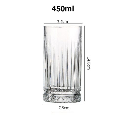 Ly cafe thủy tinh HONGLI 250ml - 450ml chính hãng giá rẻ