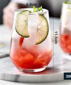 Ly thủy tinh trà sữa cao cấp Deli Lexington 380ml