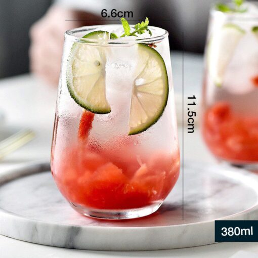 Ly thủy tinh trà sữa cao cấp Deli Lexington 380ml