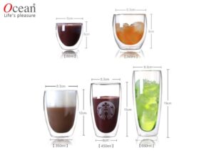Lợi ích của việc sử dụng ly thủy tinh 2 lớp