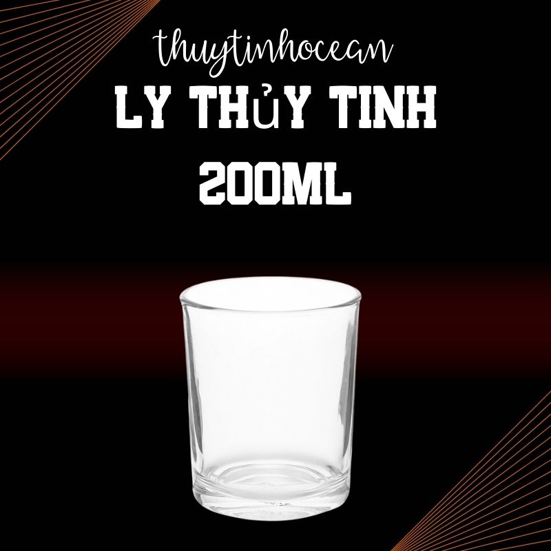 Ly Thủy Tinh 200ml Ly Thủy Tinh 200ml