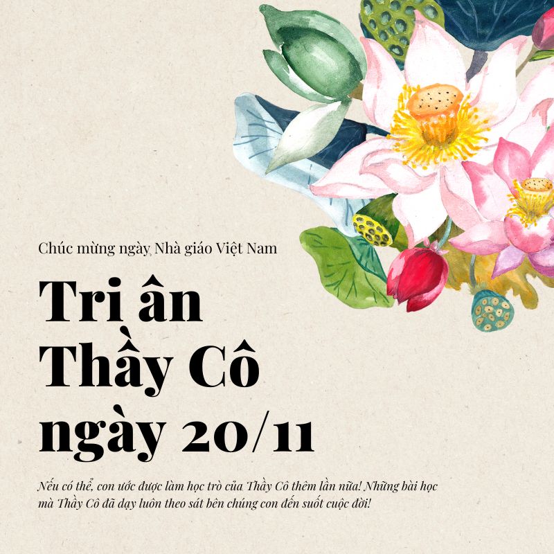 Ngày 20/11 năm 2024 là thứ mấy Được nghỉ mấy ngày Ngày 2011 năm 2024 là thứ mấy Được nghỉ mấy ngày
