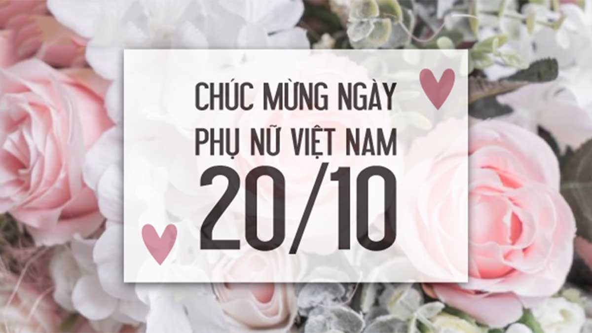 Hình ảnh 20/10 đẹp và ý nghĩa nhất 2024