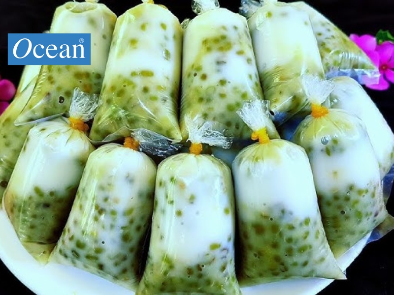 Cách làm kem đậu xanh dừa Cách làm kem đậu xanh dừa