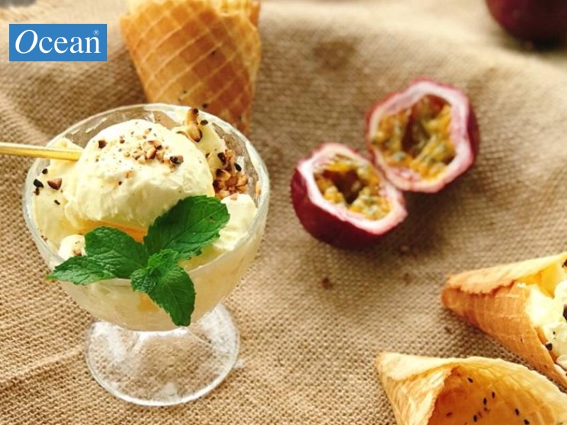 Nguồn gốc của món kem chanh dây Nguồn gốc của món kem chanh dây