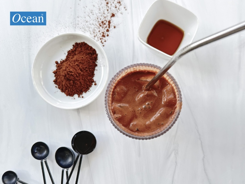 Nguyên liệu cần có để pha cacao đá tại nhà Nguyên liệu cần có để pha cacao đá tại nhà