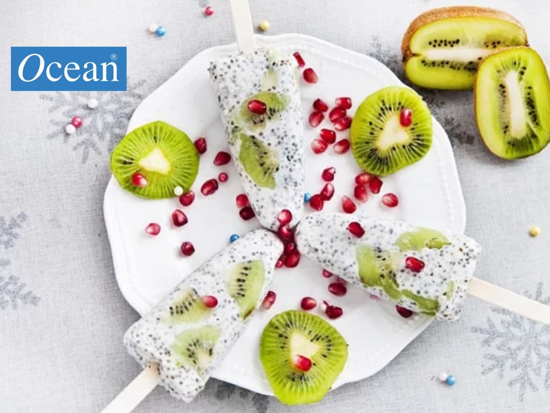 Những biến tấu thú vị cho kem kiwi Những biến tấu thú vị cho kem kiwi