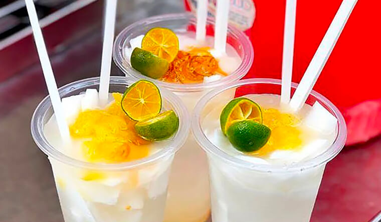 Các bước thực hiện Nước dừa dứa tươi mát Các bước thực hiện Nước dừa dứa tươi mát