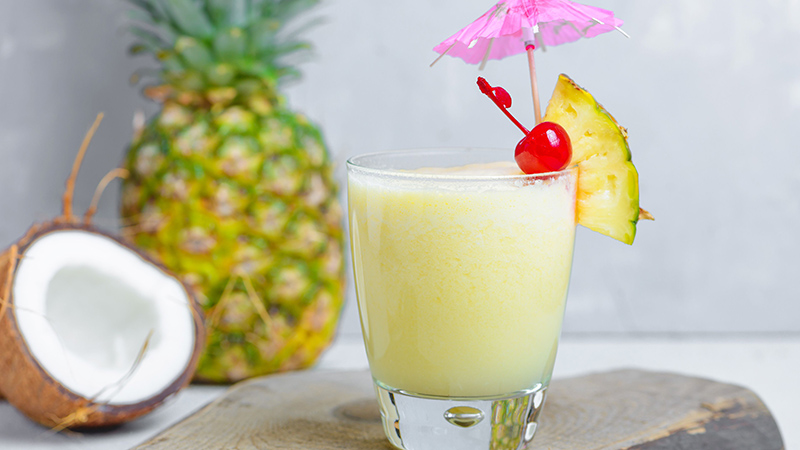 Các bước thực hiện Piña Colada Các bước thực hiện Piña Colada