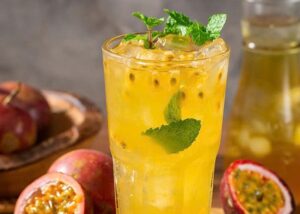 Các bước thực hiện làm Soda chanh dây tươi