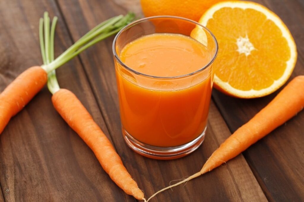 Cách làm Nước ép cam cà rốt detox Cách làm Nước ép cam cà rốt detox