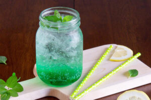 Hướng Dẫn Các Bước Thực Hiện Soda táo xanh bạc hà