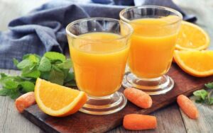 Lợi ích của Nước ép cam cà rốt detox