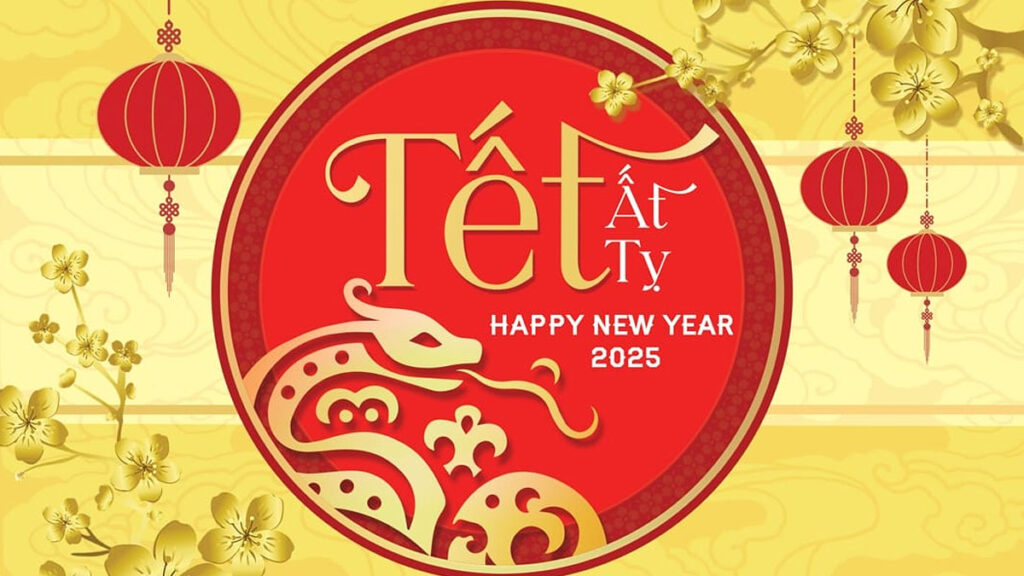 Mẫu banner tết 2025, tết nguyên đán đẹp ấn tượng, tải miễn phí