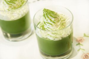 Nguyên Liệu Cần Chuẩn Bị Matcha đá xay kem tươi
