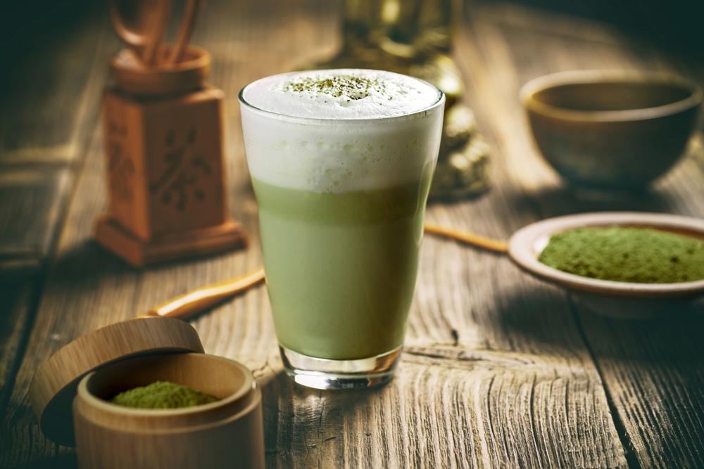 Nguyên liệu cần chuẩn bị Matcha latte kem phô mai Nguyên liệu cần chuẩn bị Matcha latte kem phô mai